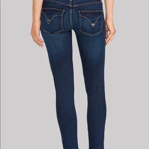 HUDSON NWT Collin Skinny Jeans Linen Blend 27